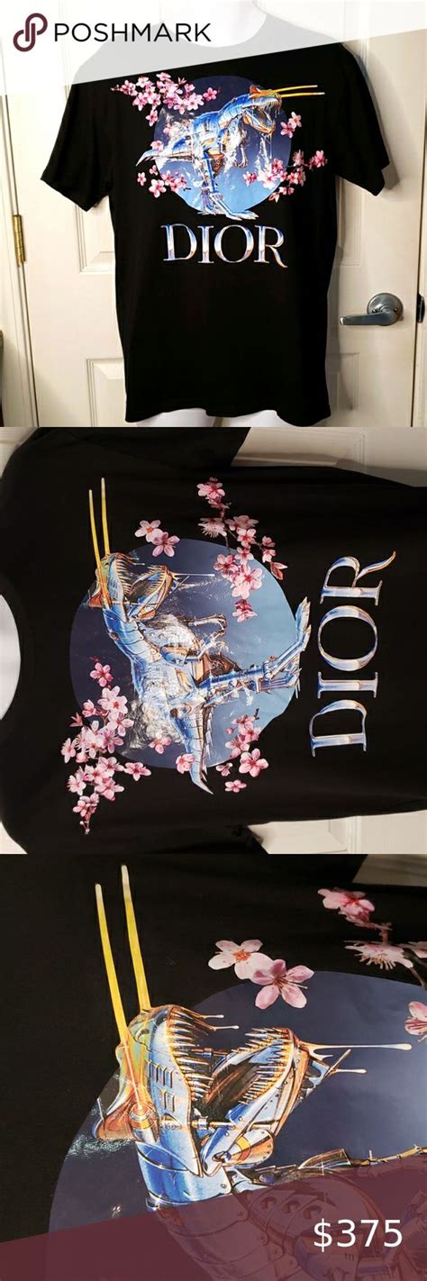 dior t shirt herren sorayama|sorayama tyrannosaurus cherry blossom shirt.